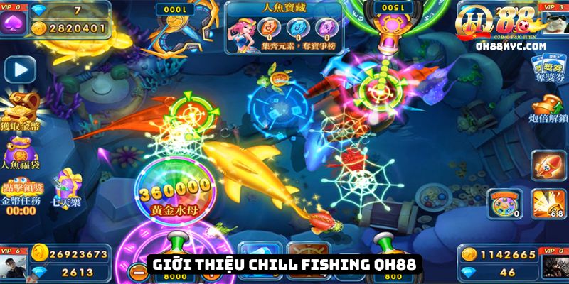 Tổng quan game bắn cá CHILL FISHING tại QH88